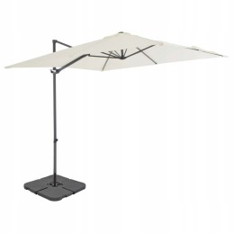 Klasikinis Vidaxl skėtis juodas 250 x 230 cm + mikropluošto šluostės 50x60 audinys h
