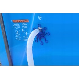 2x baseino vamzdžio atrama intex bestway oe 32 mm baseino vamzdžio žarnos laikiklis