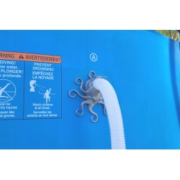 2x baseino vamzdžio atrama intex bestway oe 32 mm baseino vamzdžio žarnos laikiklis