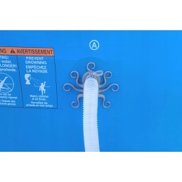 2x baseino vamzdžio atrama intex bestway oe 32 mm baseino vamzdžio žarnos laikiklis