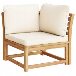 Sodo sofa su pagalvėlėmis, 2-vietė, medžio masyvo