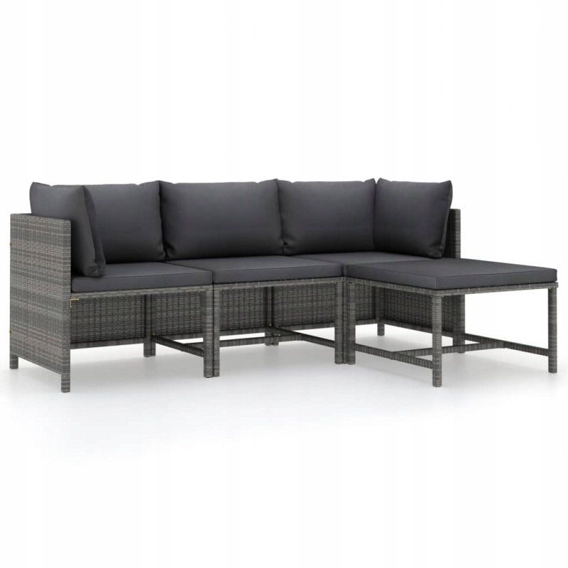 Technorattan sodo sofa, sodo baldų komplektas