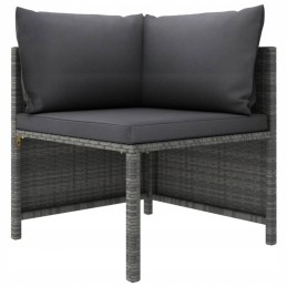 Technorattan sodo sofa, sodo baldų komplektas