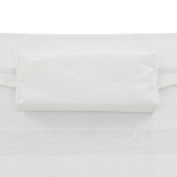 Vidaxl gultai su stalu, 2 vnt, polirotangas ir tekstilinis, juodas, 44894