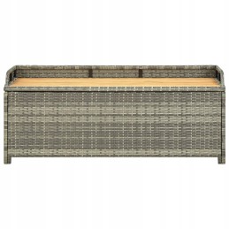 Sodo suolas su sandėliuku, 120 cm, polirotangas, p