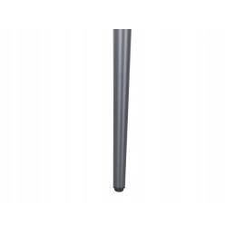 Metalinis sodo stalas 140 x 80 cm lipari pilka lu