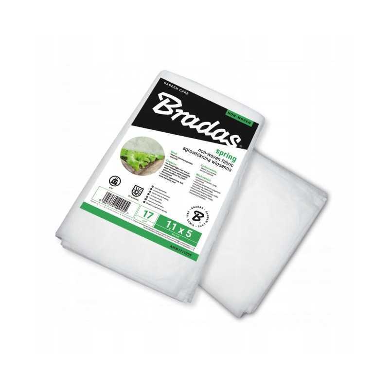 Spyruoklinė agrotekstilė, balta, 17g, 1,6 x 10m