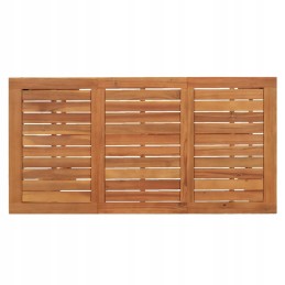 7 dalių sodo baro baldų komplektas, rudas, akacijos ir pe rotango