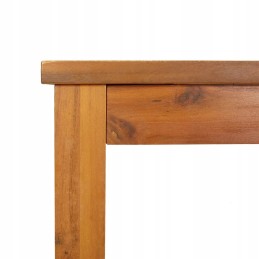 Sodo stalas, 200x90x74 cm, akacijos masyvo