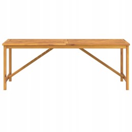 Sodo stalas, 200x90x74 cm, akacijos masyvo