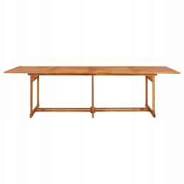 Akacijos sodo stalas 280x90x75 cm, natūralus