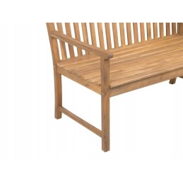 Sodo suolas, sertifikuota akacijos mediena, 180 cm, šviesaus medžio, vivara lum