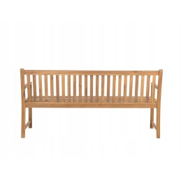 Sodo suolas, sertifikuota akacijos mediena, 180 cm, šviesaus medžio, vivara lum