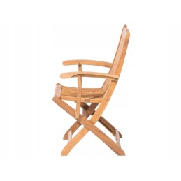 2 medinių Maui sodo kėdžių rinkinys