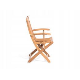 2 medinių Maui sodo kėdžių rinkinys