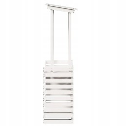 Sodo baro stalas su stogeliu, 112,5x57x195,