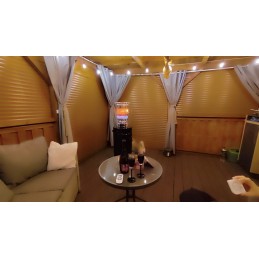 Maltec gh285 tropinis terasos skėtis + užvalkalas