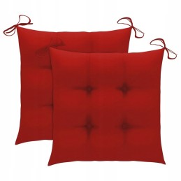 Sodo kėdės, 2 vnt, raudonos pagalvėlės, lumarko tiko!