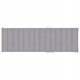 Vidaxl sodo gultas su pagalvėle, akacijos medienos masyvo