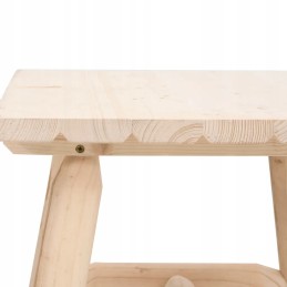 Sodo poilsio komplektas, eglės masyvas, supama kėdė + stalas