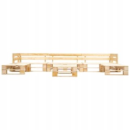 Vidaxl 6 dalių sodo komplektas, mediniai padėklai, natūralūs