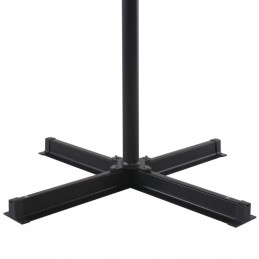 Sodo skėtis su nešiojamu pagrindu, taupe