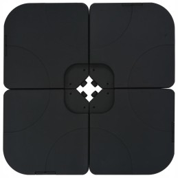 Sodo skėtis su nešiojamu pagrindu, taupe