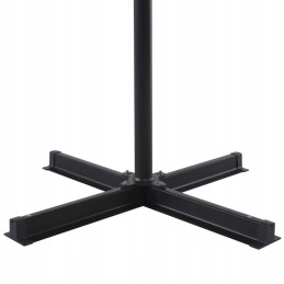 Sodo skėtis su nešiojamu pagrindu, taupe