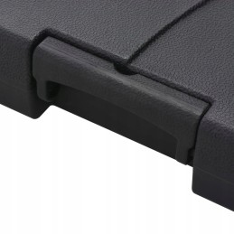 Sodo skėtis su nešiojamu pagrindu, taupe