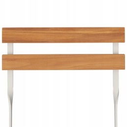 Sulankstomos bistro kėdės, 6 vnt., akacijos masyvo