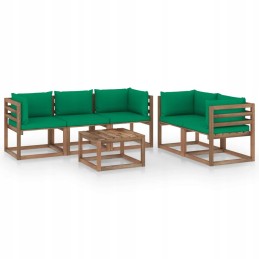 Palettewood_sofa_5pc_green sodo baldų komplektas