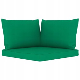 Sodo poilsio komplektas iš impregnuotos medienos – žalios spalvos