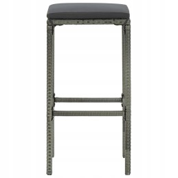 5 dalių baro baldų komplektas sodui, su pagalve