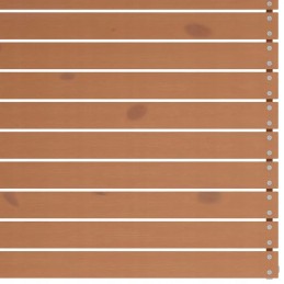 Sodo poilsio komplektas - pušies mediena, 6 vnt.