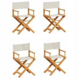 Sulankstomos sodo kėdės, 4vnt, kreminis lumarko audinys!