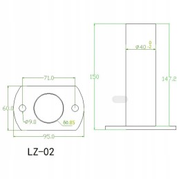 2 plieninės kopėčių apykaklės uniprodo baseinui