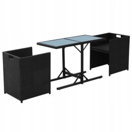 Sodo baldų komplektas, technorotangas, terasos komplektas