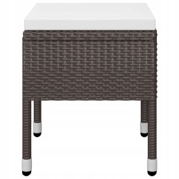 Sodo valgomojo komplektas, akacijos mediena, ruda, 88x88x74 cm