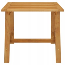 Acacia sodo valgomojo komplektas - 88x88x74 cm, smėlio spalvos