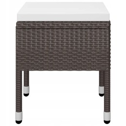 Acacia 5 dalių sodo valgomojo komplektas - rudas/kreminis 88x88x74 c