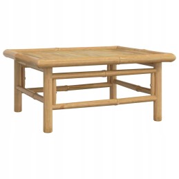 4 dalių sodo baldų komplektas, taupe pagalvėlės, bambukas