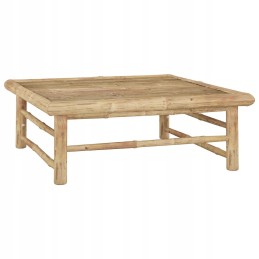 Vidaxl 3 dalių sodo baldų komplektas, kreminės pagalvės, bambukas