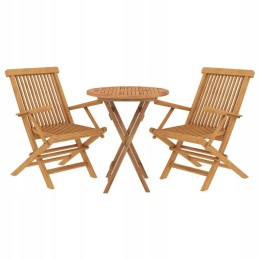 3 dalių sodo baldų komplektas, tikmedžio masyvo lumarko!