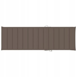 Dvigubas gultas su taupe pagalvėlėmis, impregnuota pušis