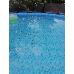 Flockfix 1l baseino skystis pašalina drumstą vandenį