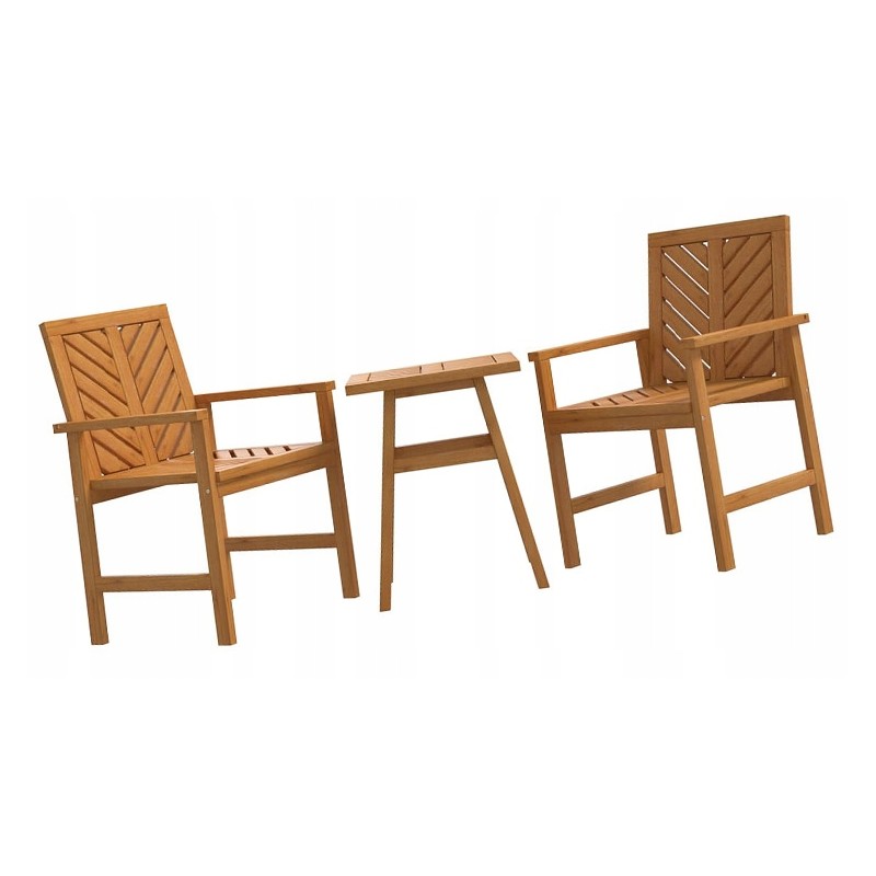 Medinis sodo komplektas balkonui arba terasai