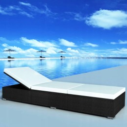 Šezlongai su pagalvėlėmis, 2 vnt