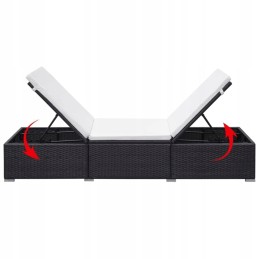 Šezlongai su pagalvėlėmis, 2 vnt