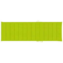 Vidaxl sodo gultas su pagalvėle, akacijos medienos masyvo