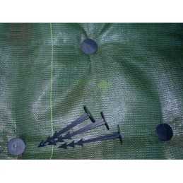 Tvirtinimo smeigtukai gardenpeg folijos medžiaginiams tinklams 125 mm - 20 vnt